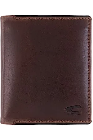 Camel Active Cruise Herren Geldbörse Hochformat RFID Leder Mittelgroß Braun