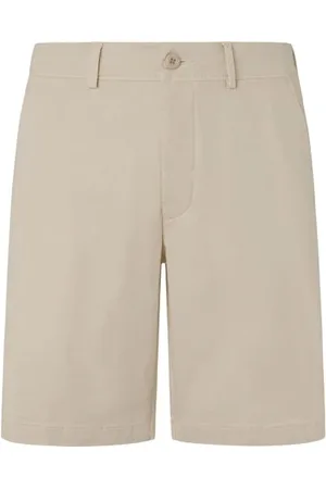 Pepe Jeans Herren Regular Chino Short, Braun (Hellbeige), 36W