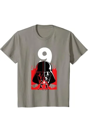 STAR WARS Kinder Darth Vader 9 Geburtstag T-Shirt
