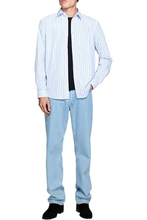 Sisley Mens 5B8SSQ02F Shirt, , 38