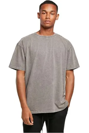 Build Your Brand Herren BY189-Acid Washed Heavy Oversize Tee T-Shirt, , 3XL