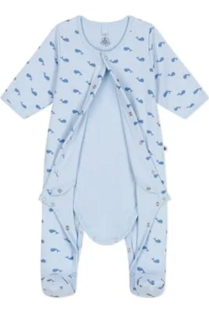 Petit Bateau Unisex Baby A0CFL Bodyjama, , 0-3 Monate