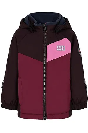 LEGO Wear Wear Mädchen Wear Mädchen Tec Duplo Winterjacke Skijacke Play Serie 100% Wasserdicht, Winddicht, Atmungsakti Jacke, , 104 EU