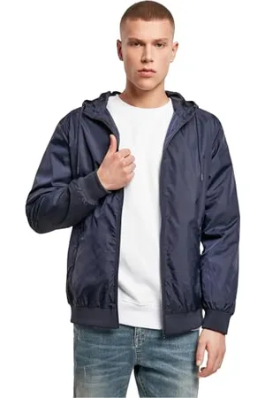 Build Your Brand Herren Windrunner Jacke, per pack Blau ( 00835), XX-Large (Herstellergröße: XXL)