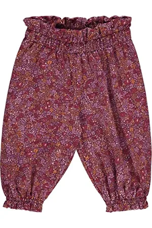 Müsli By Green Cotton Baby - Mädchen Petit Blossom Flared Baby Casual Pants, , 56 EU