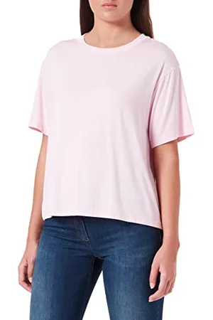 HUGO BOSS Damen Unite T-Shirt, Hell/Pastellrosa682,L