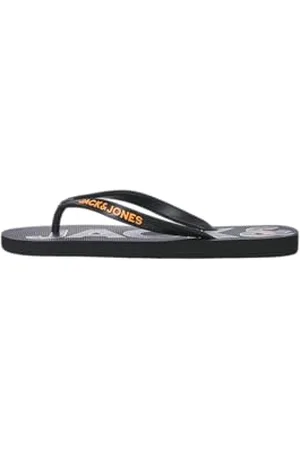 JACK & JONES Herren Jfwlogo Palm Print FlipFlops, , 40/41 EU
