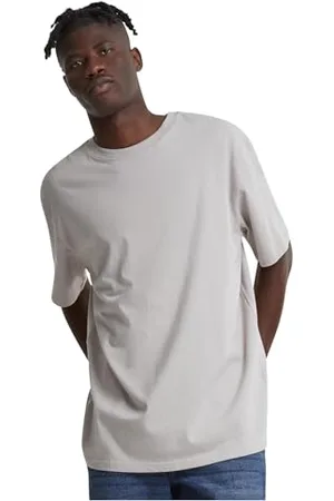 Urban classics Herren T-Shirt Heavy Oversized Tee, Oversized T-Shirt für Männer, Baumwolle, Rundhals, , L