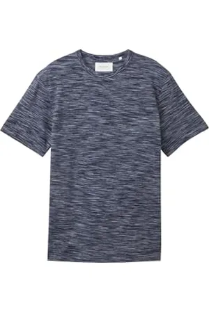 TOM TAILOR Herren Basic T-Shirt im Spacedye-Style, , XXXL