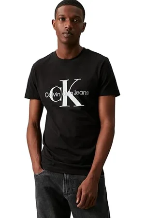 Calvin Klein Jeans CORE MONOLOGO SLIM TEE Kurzarm T-Shirts Herren, , XXL
