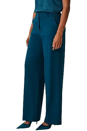 Comma, Hose Regular Fit, Wide Leg