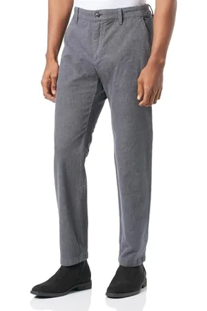 QS by s.Oliver Herren Chino, Regular Fit Blue 34