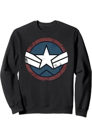Marvel Captain America Brave New World Comic Logo Sweatshirt