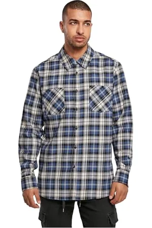 Urban classics Herren Checked Roots Shirt Hemd, , L