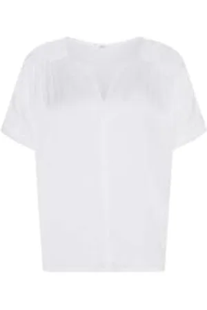 Brax Damen Style Caelen Cupro Hybrid T-Shirt, , 44