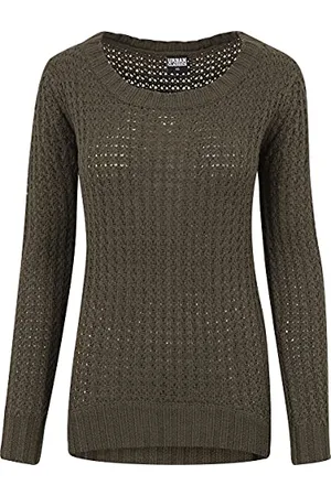 Urban classics Damen Damen Long Wideneck Sweater, , S