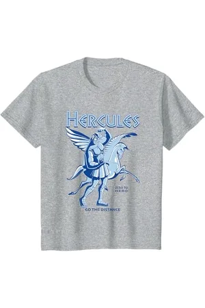 Disney Kinder Hercules Blue Power Zero To Hero T-Shirt