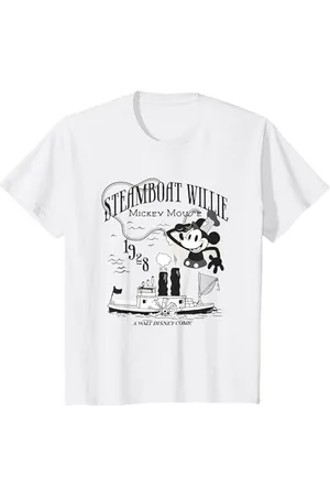 Disney Kinder Mickey Mouse Steamboat Willie T-Shirt