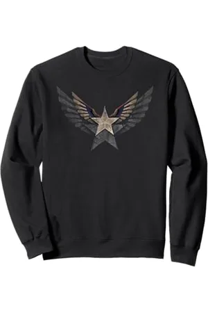 Marvel Captain America Wings Star Brave New World Sweatshirt