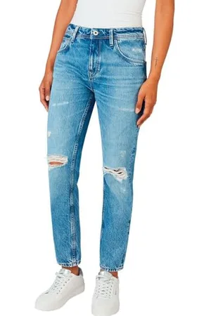 Pepe Jeans Damen Jeans Violet, Blau (Denim-vt2), 30W / 34L