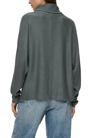 QS by s.Oliver Damen Sweatshirt Langarm Green 40
