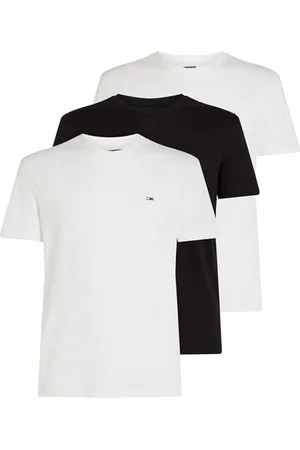 Tommy Hilfiger Herren TJM Xslim 3 Pack Tee Dm0dm21579 S/S T-Shirt, , L EU