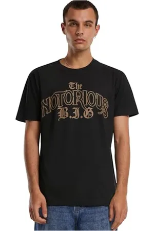 Mister Tee Herren The Notorious Big Logo Tee S Black