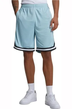 Urban classics Herren Shorts Stripes Mesh Shorts, lässige Mesh Shorts für Männer, Straight leg, , XL