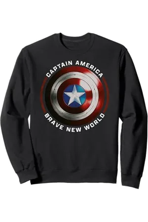 Marvel Captain America Shield Brave New World Sweatshirt
