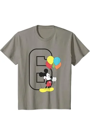 Disney Kinder Mickey Mouse 6 Geburtstag T-Shirt