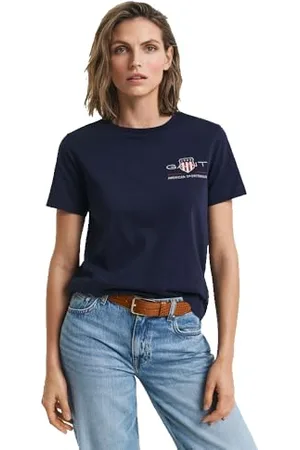 GANT Damen REG Archive Shield SS T-Shirt, , M