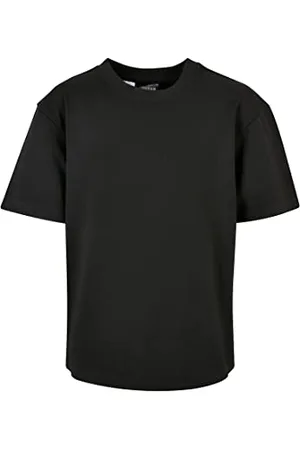 Urban classics Jungen T-Shirt Boys Heavy Oversize Tee, lässiges T-Shirt für Jungen, black, 134/140