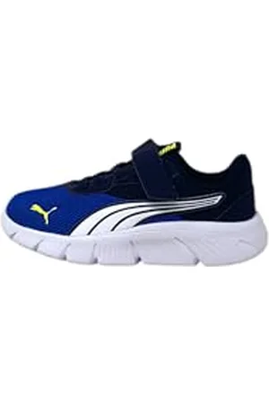 PUMA Unisex Baby FLEXFOCUS MODERN AC+ INF Sneaker, Vivid Blue White, 22 EU