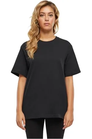 Build Your Brand Damen BY211-Ladies Everyday Tee T-Shirt, Black, XXL