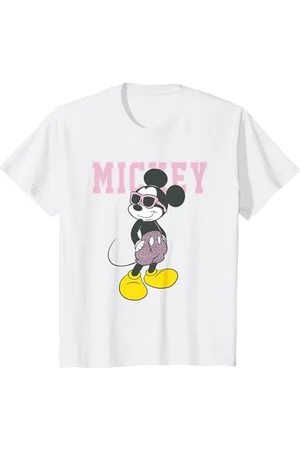 Disney Kinder Mickey Mouse Leopard Pose T-Shirt