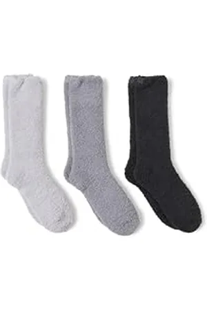 Barefoot Dreams Damen CozyChic 3 Paar Set Socken, , One Size (3er Pack)