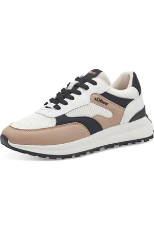 QS by s.Oliver Damen Sneaker flach mit Schnürsenkeln Sportlich, Schwarz ( .), 38 EU