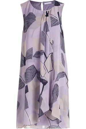 Betty & Co Damen Chiffonkleid im Layer Look ,46