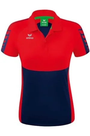 Erima Damen Six Wings Sport Polohemd, new navy, 38