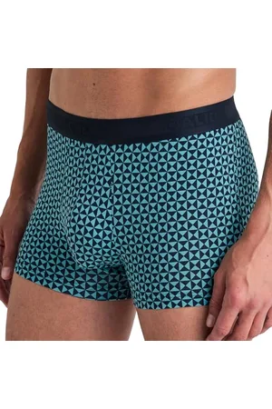 Calida Grafic Cotton Boxershorts Herren, aus 100% Supima-Baumwolle, mit Elastikbund
