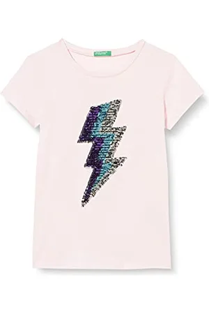 Benetton Mädchen 3096C1536 T-Shirt, , XS