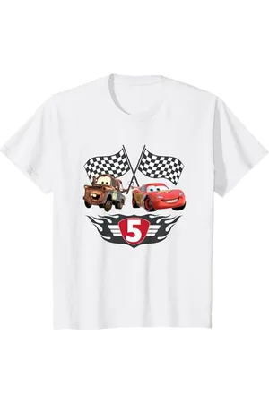 Disney Kinder Cars 5 Geburtstag T-Shirt