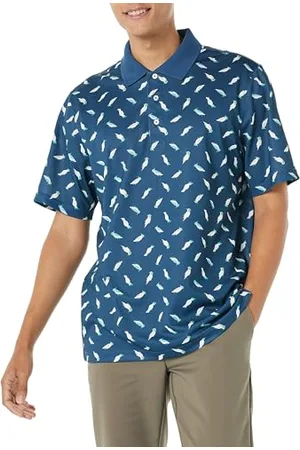 Amazon Herren Golf-Polo-Shirt, Schnell Trocknend, Normale Passform, , XXL