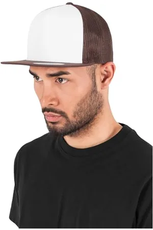 Flexfit Erwachsene Mütze Classic Trucker, Brn/Wht, One size, 6006W