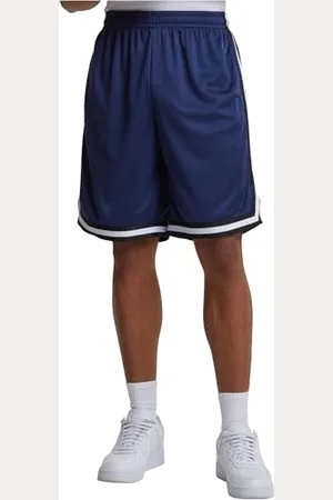Urban classics Herren Shorts Stripes Mesh Shorts, lässige Mesh Shorts für Männer, Straight leg, , S