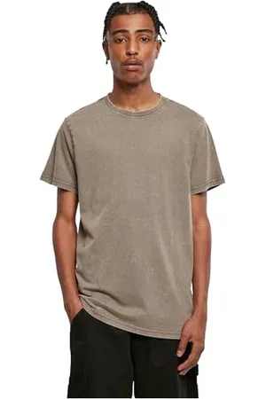 Build Your Brand Herren BY190-Acid Washed Round Neck Tee T-Shirt, , 3XL