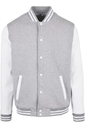 Build Your Brand Herren BB004-Basic College Jacket Jacke, , 3XL