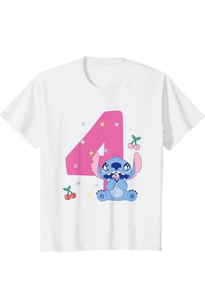 Disney Kinder Lilo & Stitch 4 Geburtstag T-Shirt