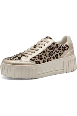 QS by s.Oliver Damen Plateau Sneaker Platform Vegan, Mehrfarbig ( .), 40 EU