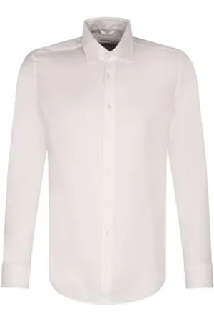 Seidensticker Herren Extra Slim Fit Langarm Hemd, , 42